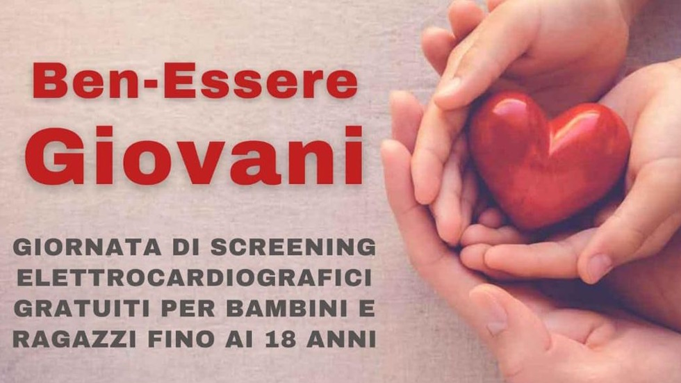 Ben-essere giovani: giornata di screening elettrocardiografici per bambini e ragazzi